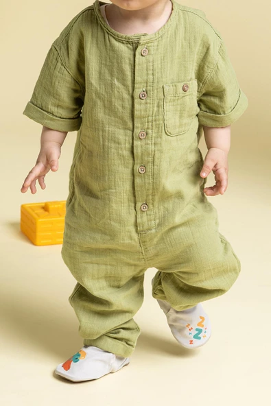 Hopfrög Kids Slumber Hyper Havalı Gri Barefoot Akıllı Patik - Resim 4