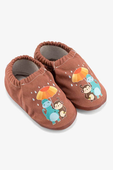 Umbrella Flower Hyper Tarçın Kahve Barefoot Akıllı Patik - 3