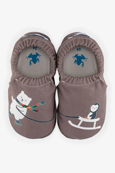 Hopfrög Kids Buddy-Buddy Hyper Sıcak Gri Barefoot Akıllı Patik