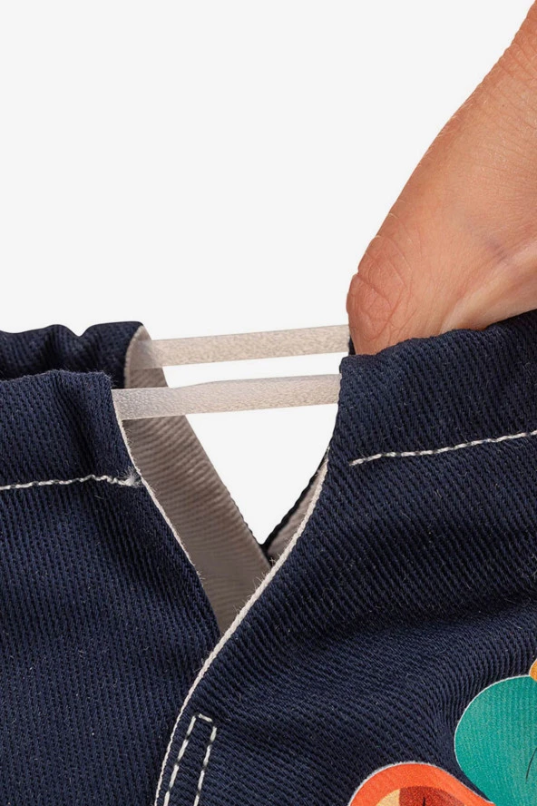 Hopfrög Kids Friendly Hyper Lacivert Barefoot Akıllı Patik - 7