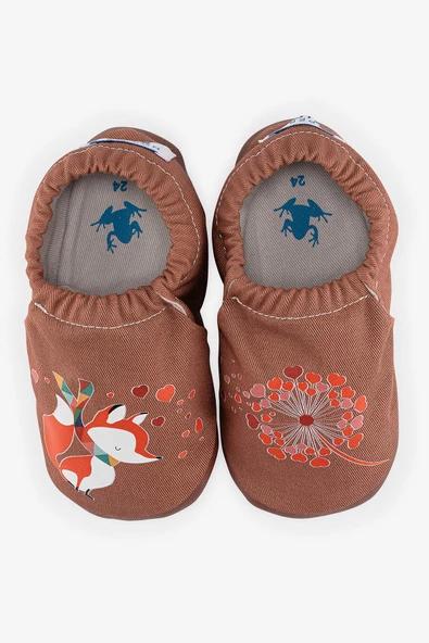 Hopfrög Kids Dear Fox Hyper Tarçın Kahve Barefoot Akıllı Patik