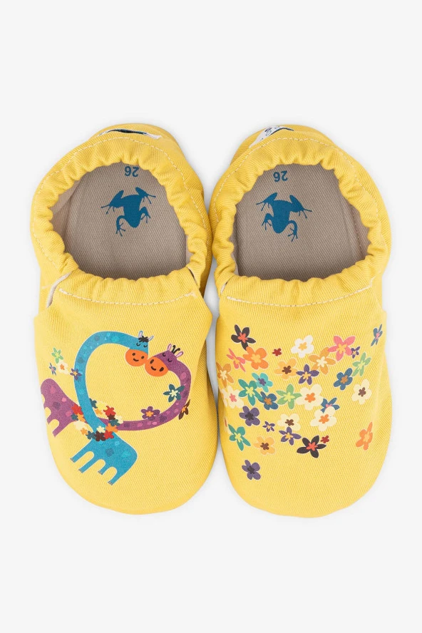 Hopfrög Kids Lovely Hyper Kumsal Sarı Barefoot Akıllı Patik