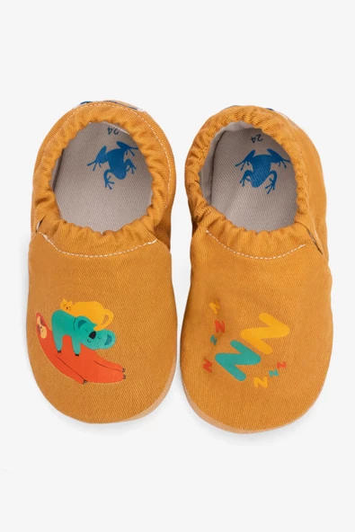 Hopfrög Kids Slumber Hyper Ballı Hardal Barefoot Akıllı Patik