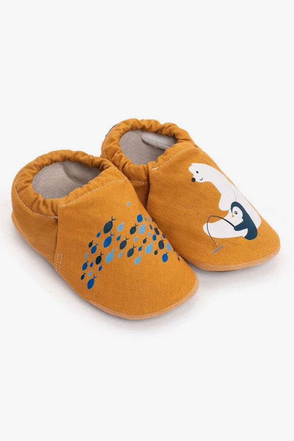 Hopfrög Kids Friendly Hyper Ballı Hardal Barefoot Akıllı Patik - 5