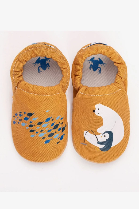 Hopfrög Kids Friendly Hyper Ballı Hardal Barefoot Akıllı Patik - 6