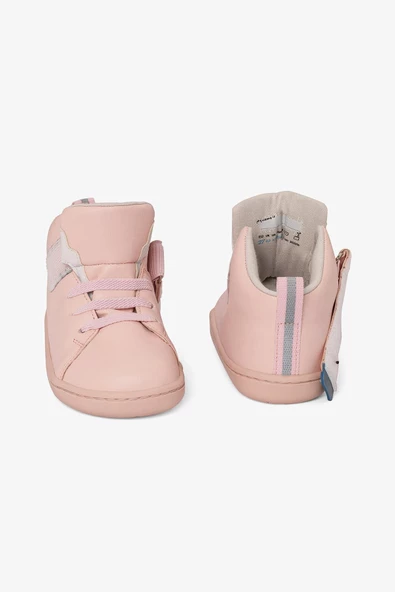 Hopfrög Kids Smart Walker High Top Pembe Işık Barefoot Çocuk Bot - 9