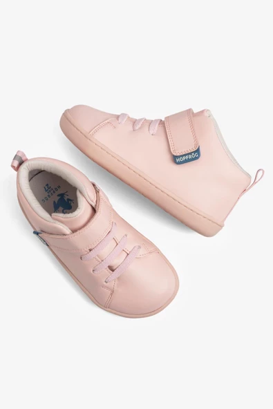Hopfrög Kids Smart Walker High Top Pembe Işık Barefoot Çocuk Bot - 3