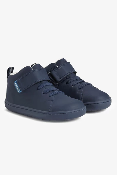 Hopfrög Kids Smart Walker High Top Süper Mat Lacivert Barefoot Çocuk Bot - 6