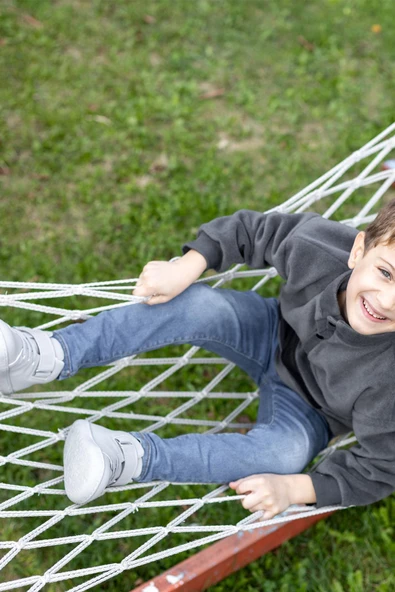 Hopfrög Kids Smart Walker High Top Süper Mat Havalı Gri Barefoot Çocuk Bot - 4