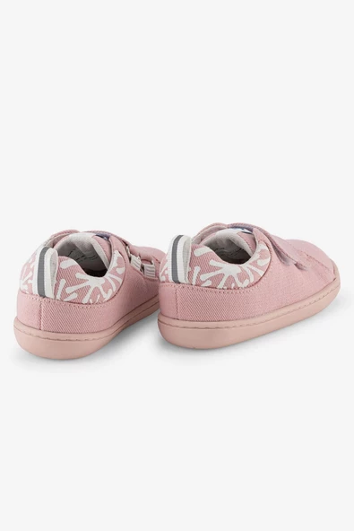 Smart Walker Recycled Canvas Eco Pembe Barefoot Çocuk Ayakkabı - Resim 7