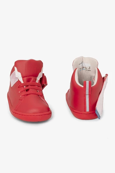 Hopfrög Kids Smart Walker High Top Kırmızı Işık Barefoot Çocuk Bot - 8