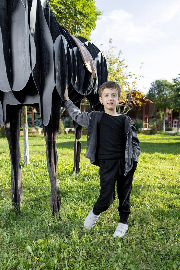 Hopfrög Kids Smart Walker Junior Süper Mat Haki Barefoot Çocuk Ayakkabı - 4