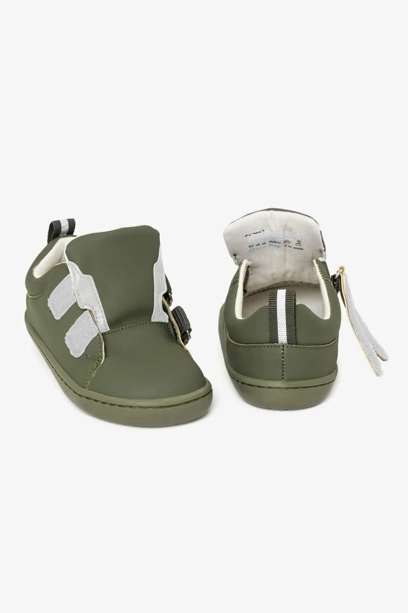 Hopfrög Kids Smart Walker Junior Süper Mat Haki Barefoot Çocuk Ayakkabı - 7