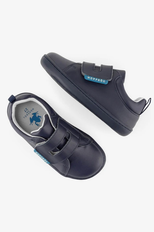 Hopfrög Kids Smart Walker Casual Mavi Geceyarısı Barefoot Çocuk Ayakkabı