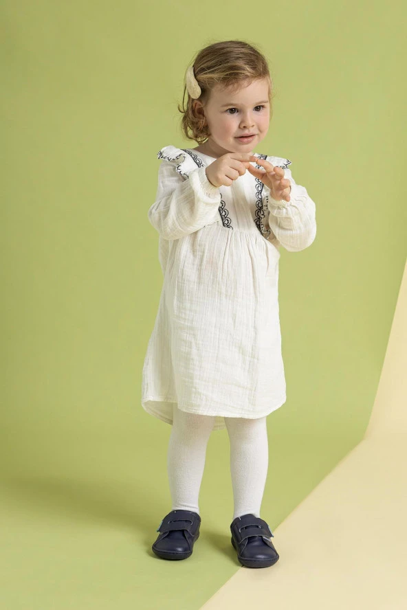 Smart Walker Casual Mavi Geceyarısı Barefoot Çocuk Ayakkabı - 5