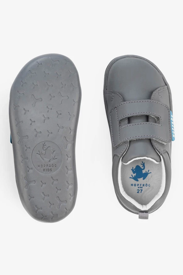 Smart Walker Casual Süper Mat Gri Barefoot Çocuk Ayakkabı - Resim 6