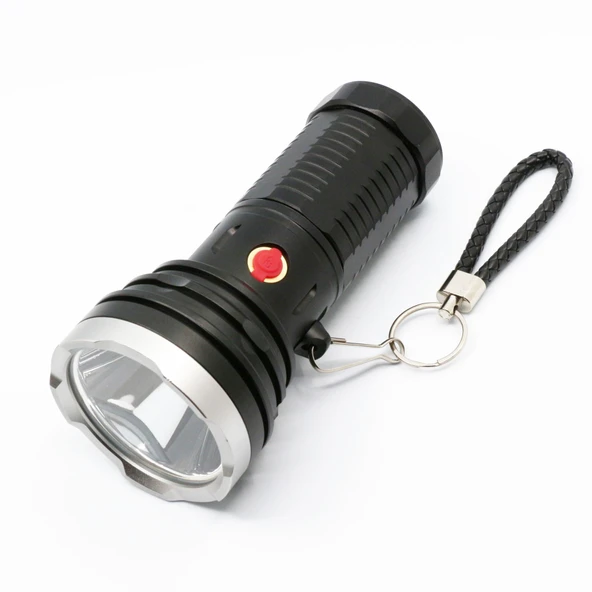 Powerdex PD-9900 Şarj Edilebilir Pilli Profesyonel Avcı Zoom'lu El Feneri 25W