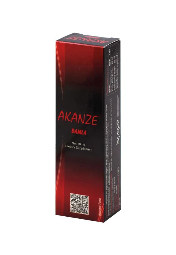 Akanze Ginseng İçeren Sıvı Takviye Edici Gıda 10 ml