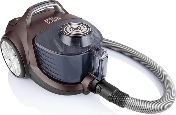 Arnica Tesla Ergo Active ET14340 750 W Toz Torbasız Elektrikli Süpürge Kahverengi - 3