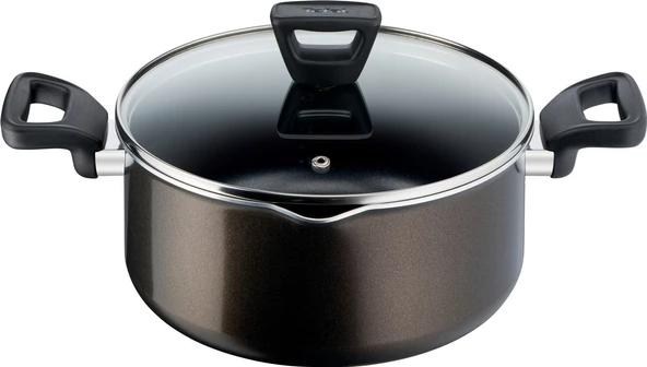 Tefal Titanyum 1X XL Difüzyon Tabanlı 24 cm Derin Tencere - 2100121926