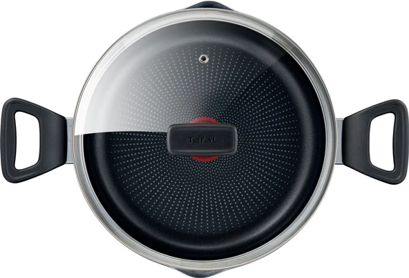 Tefal Titanyum 1X XL Difüzyon Tabanlı 24 cm Derin Tencere - 2100121926 - Resim 2