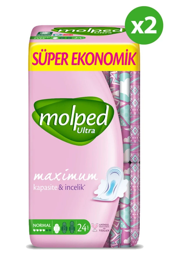 Molped Ultra Süper Ekonomik Normal Hijyenik Ped 48'li