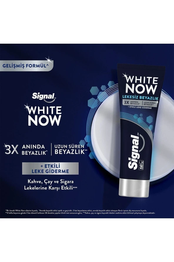Signal White Now Leke Karşıtı Kahve Ve Sigara Içen - 3
