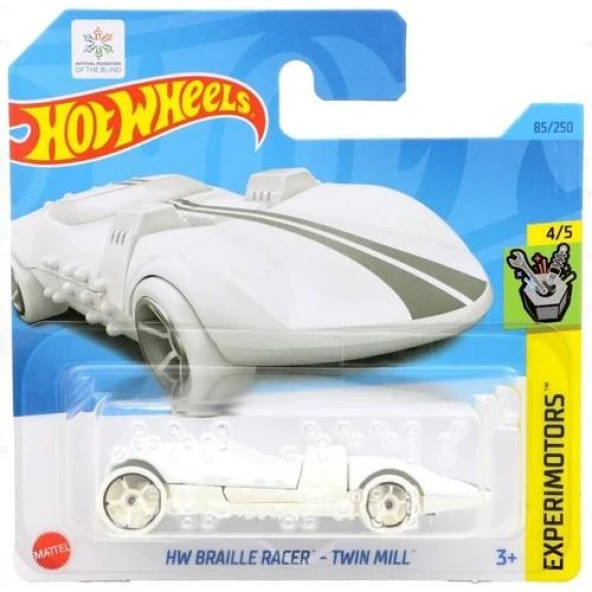 HOT WHEELS HW BRAILLE RACER TWIN MILL HKG33-85