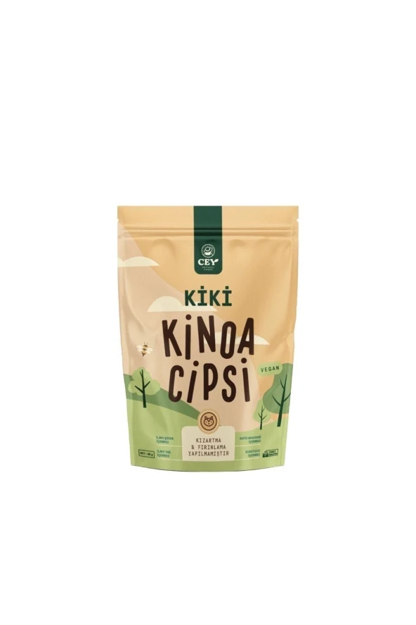 Cey Natural Foods Cey Natural Kiki Kinoa Cipsi 80 gr