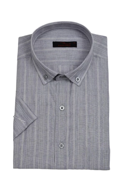 Erkek Klasik Kısakol Gömlek BGL-ST03827 - Resim 3