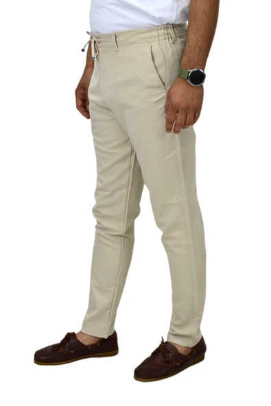 Erkek Jogger Silim Fit Kumaş Pantolon P1000 BGL-ST03830 - Resim 4