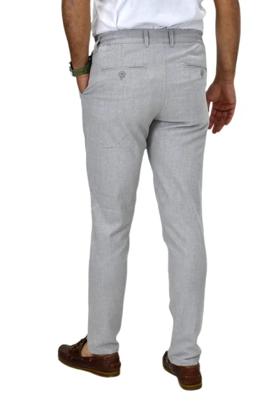 Erkek Jogger Silim Fit Kumaş Pantolon P1000 BGL-ST03830 - Resim 11