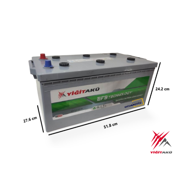 YİĞİT AKÜ 12 V 200 AH EFB TECHNOLOGY - 2