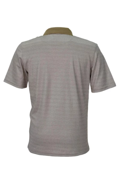 Erkek Polo Yaka Jakarlı Cepli Tişört 7720 BGL-ST03831 - Resim 6