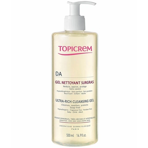 Topicrem AD Ultra Rich Cleansing Gel 500 ml Yüz Temizleme Jeli