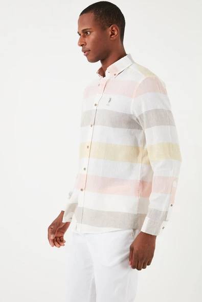 U.S. POLO ASSN. ERKEK DOKUMA GOMLEK G081SZ004-000-1837589