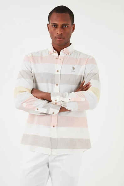 U.S. POLO ASSN. ERKEK DOKUMA GOMLEK G081SZ004-000-1837589 - 2