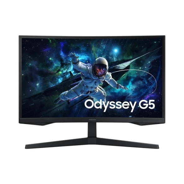 SAMSUNG 27" Odyssey G5 G55C 165Hz 1ms 2K VA HDR10 Kavisli Gaming Monitör-LS27CG552EUXUF