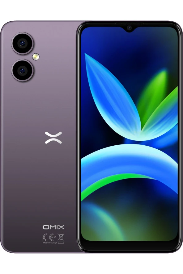 omix X3 4 64gb Mor türkiye garantili