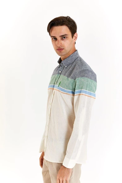 U.S. POLO ASSN. ERKEK DOKUMA GOMLEK G081SZ004-000-1837722 - 2