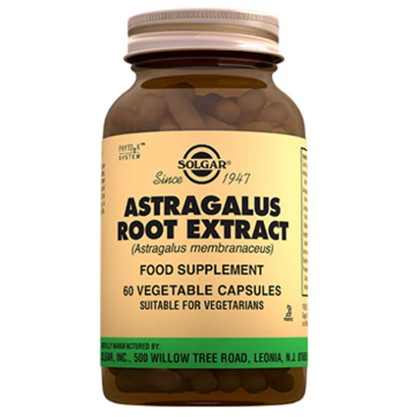 Solgar Astragalus Root Extract 60 Kapsül ürün görseli 1