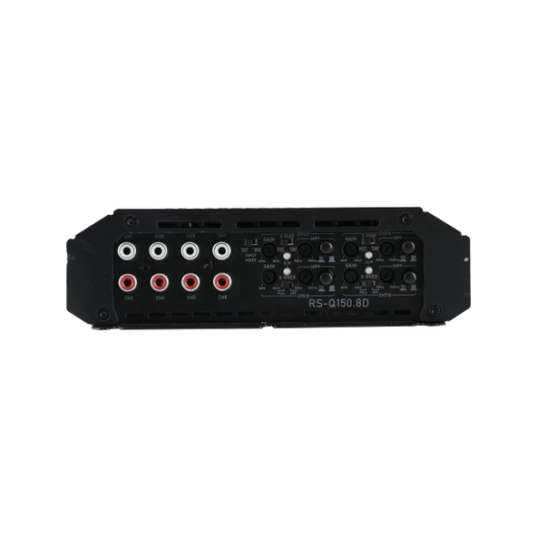Reiss Audio Rs-Q150.8D 8 Kanal Profesyonel Oto Amfi 4 Ohm 150X8W RMS 4 Ohm Köprüleme 4X450W RMS - 3