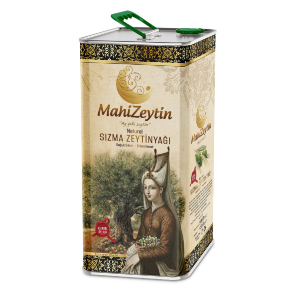 Mahizeytin 5 Litre Soğuk Sıkım Natürel Sızma Zeytinyağı