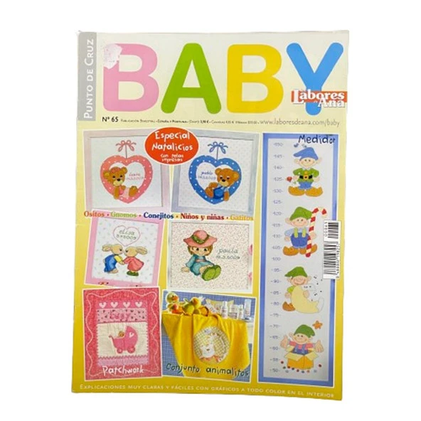 Labores de Ana BABY (İspanyolca) Nakış Elişi Hobi Dergisi Sayı 65