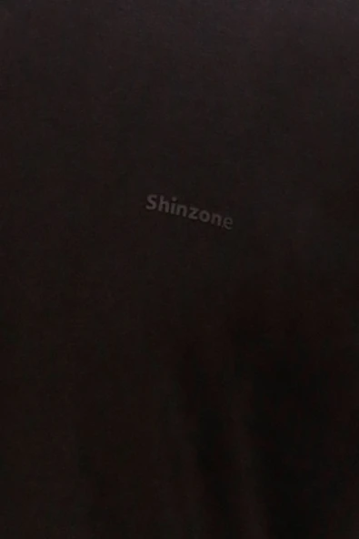 Erkek Bisiklet Yaka Standart Fit Siyah T-Shirt - 2