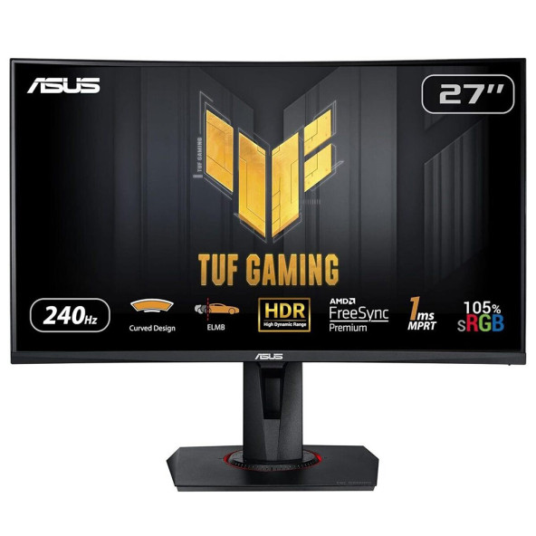 Asus TUF Gaming VG27VQM 1MS 240 Hz FreeSync Full HD Curved VA LED Monitör