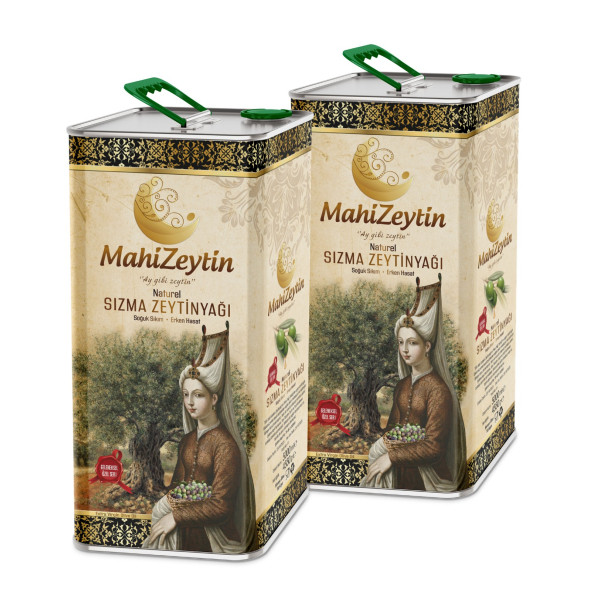Mahizeytin 10 Litre Soğuk Sıkım Natürel Sızma Zeytinyağı