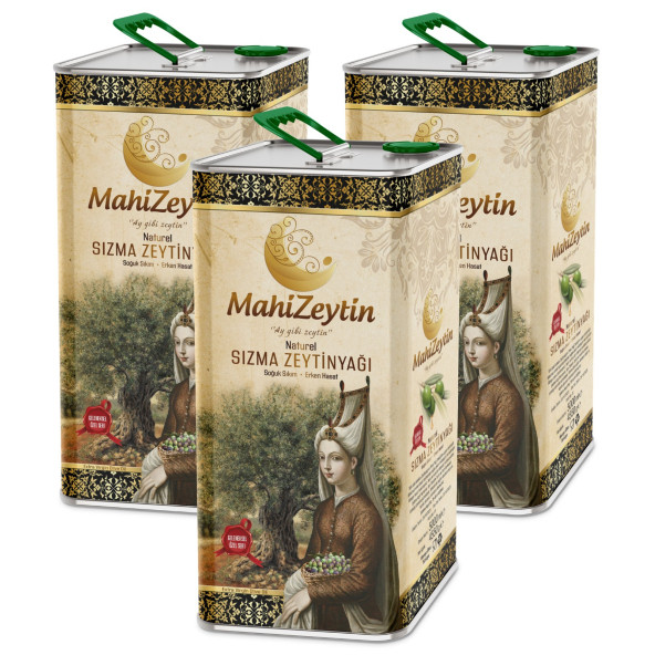 Mahizeytin 15 Litre Soğuk Sıkım Natürel Sızma Zeytinyağı ürün görseli 1