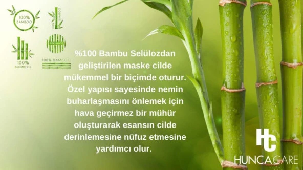 HUNCA CARE AHA&BHA KAĞIT YÜZ MASKE – RENK TONU EŞİTLEYİCİ / EVEN SKIN TONE - 5