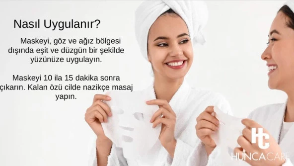 HUNCA CARE DETOX KAĞIT YÜZ MASKE - ARINDIRICI / PURIFYING - 6